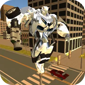 Robot Car Banner